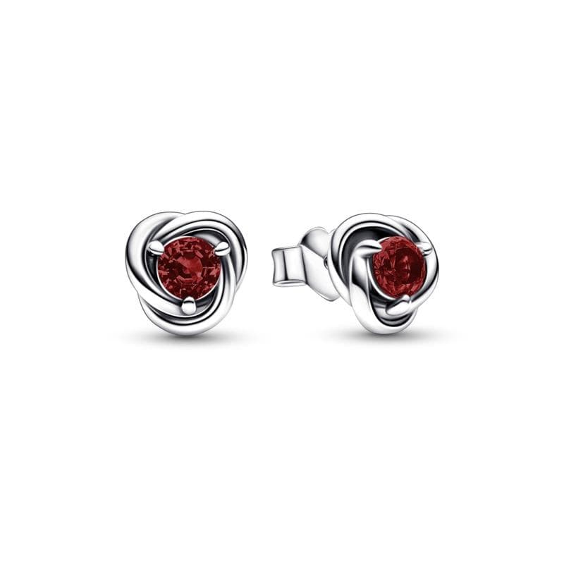 Pandora - Orecchini Cerchi Eterni Rosso Scuro in Orecchini Alba Gioielli - Casoria, commercioVirtuoso.it