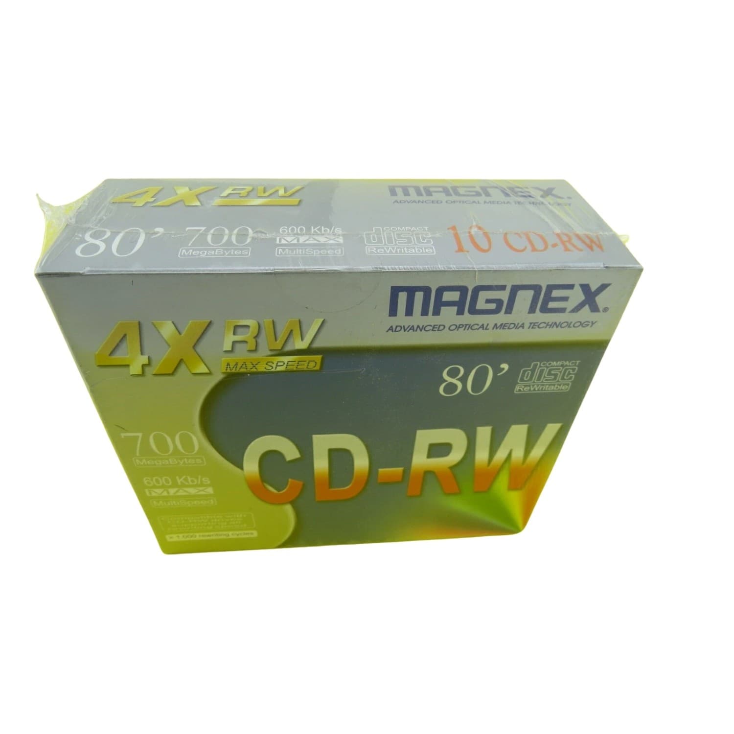 10Pz. MAGNEX CD-RW 4X 700Mb 600 Kb/s in prodotto Ecoprice.it - Avellino, commercioVirtuoso.it