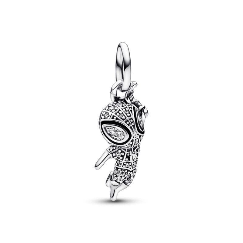 Pandora - Charm Marvel, Spider-Man, Pendente Pavé in Bead Charm Alba Gioielli - Casoria, commercioVirtuoso.it