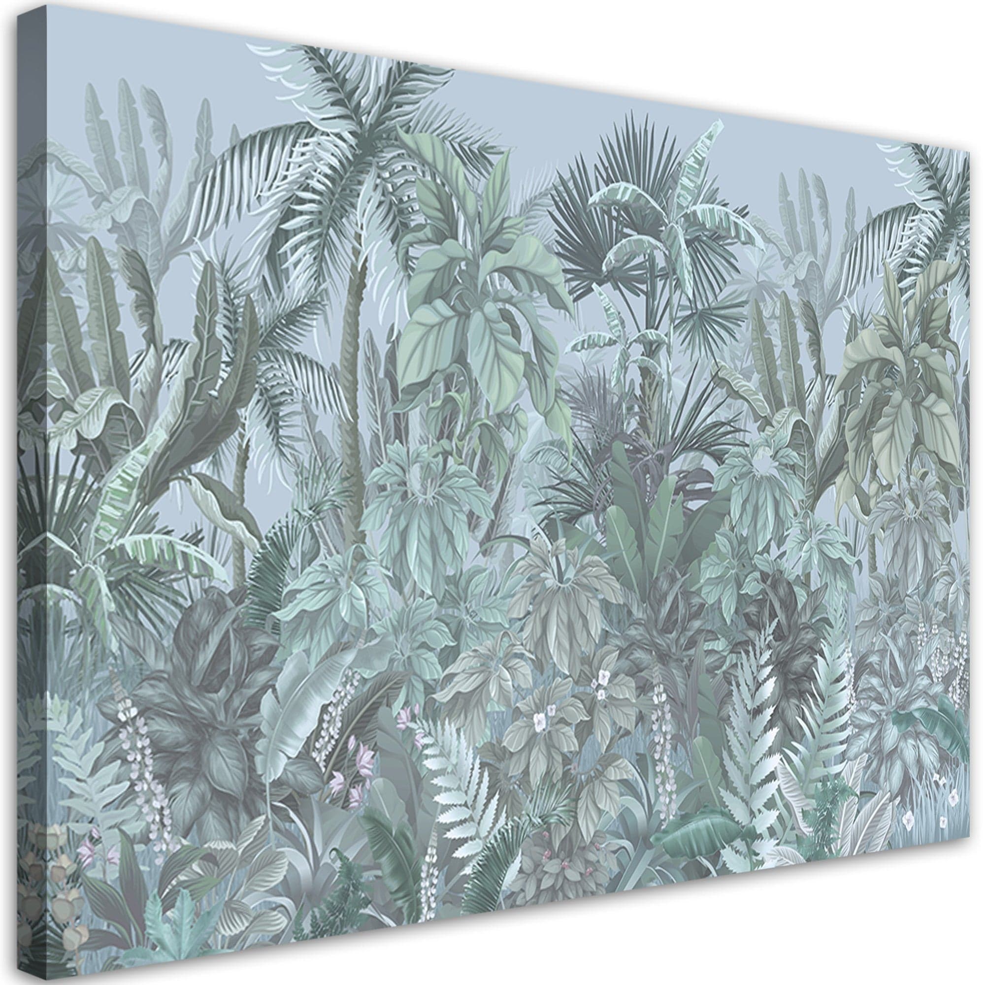Quadro su tela, Foglie e alberi tropicali in Poster e stampe Collezione Casa - Trebisacce, commercioVirtuoso.it