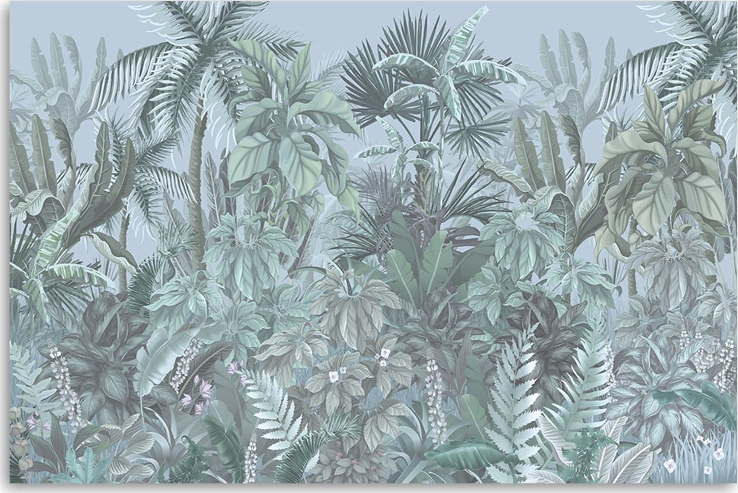 Quadro su tela, Foglie e alberi tropicali in Poster e stampe Collezione Casa - Trebisacce, commercioVirtuoso.it