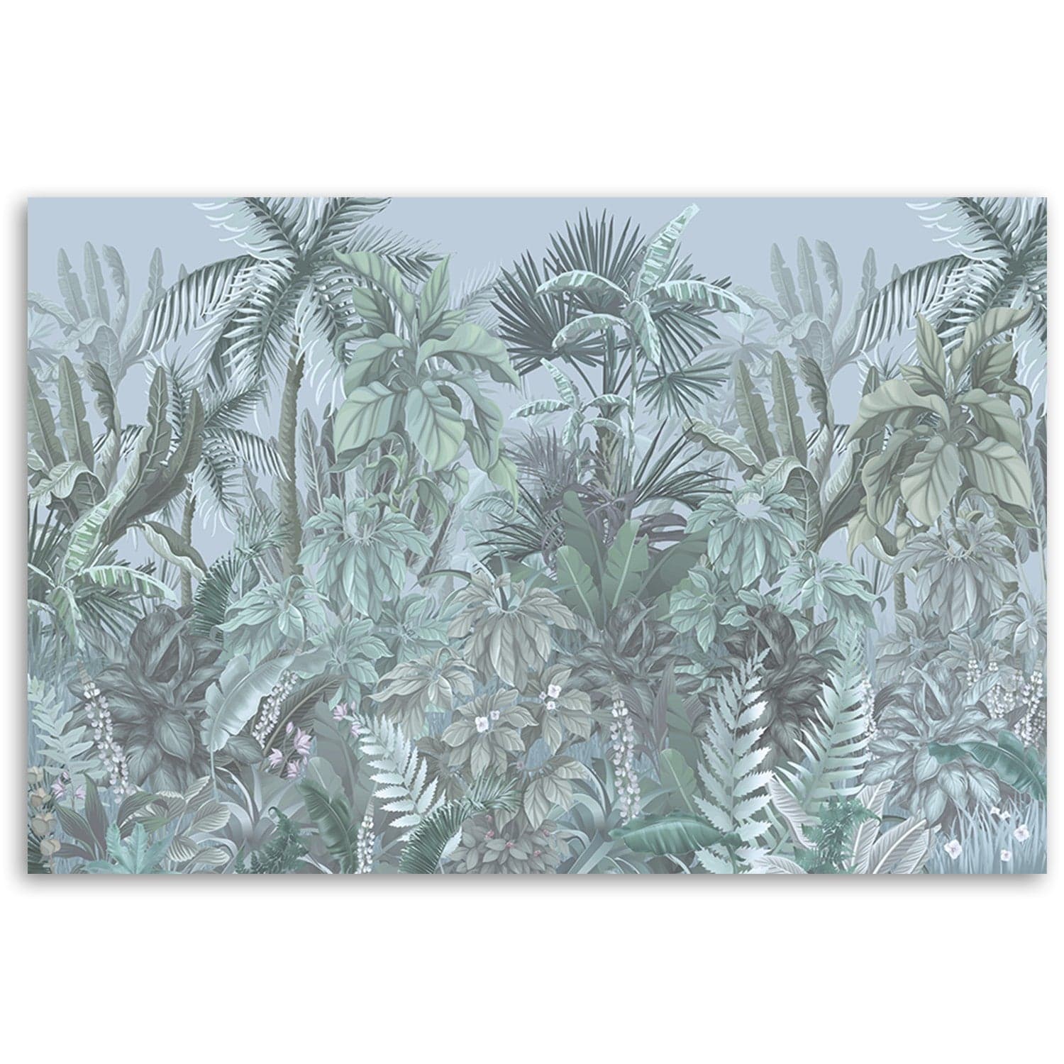 Quadro su tela, Foglie e alberi tropicali in Poster e stampe Collezione Casa - Trebisacce, commercioVirtuoso.it