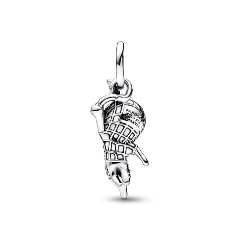 Pandora - Charm Marvel, Spider-Man, Pendente Pavé in Bead Charm Alba Gioielli - Casoria, commercioVirtuoso.it