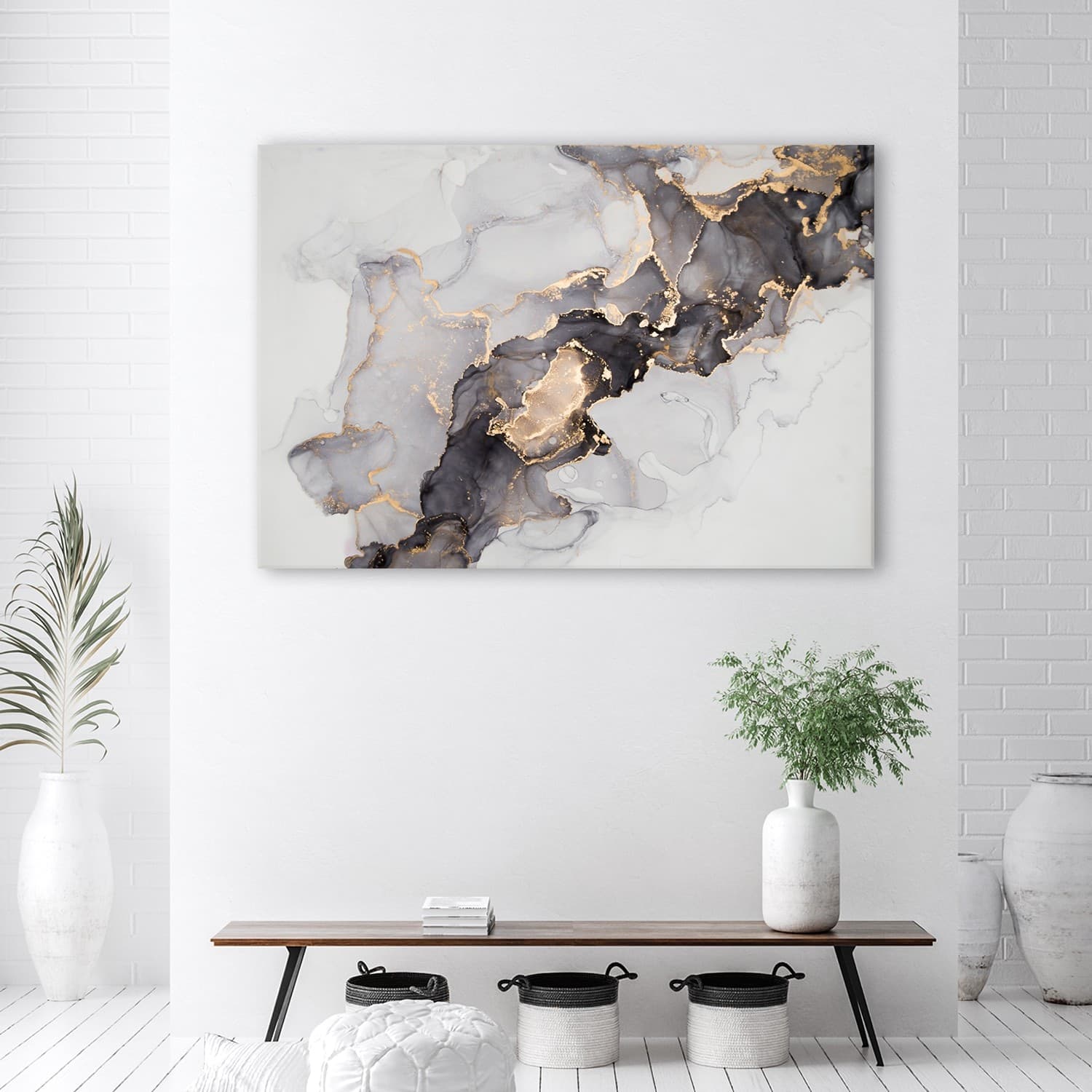 Quadro su tela, Astrazione della trama in marmo in Poster e stampe Collezione Casa - Trebisacce, commercioVirtuoso.it