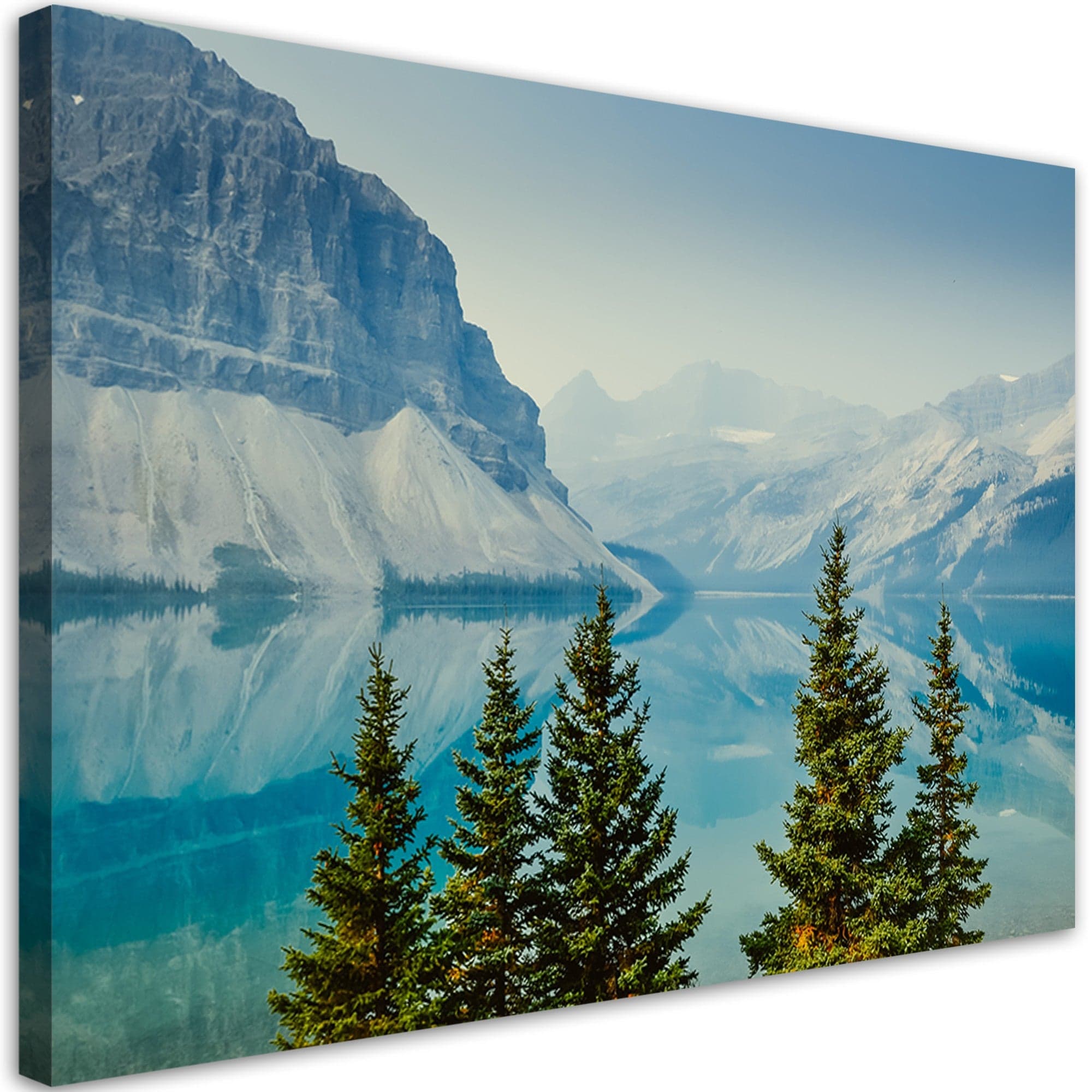 Quadro su tela, Montagne Lake Natura in Poster e stampe Collezione Casa - Trebisacce, commercioVirtuoso.it