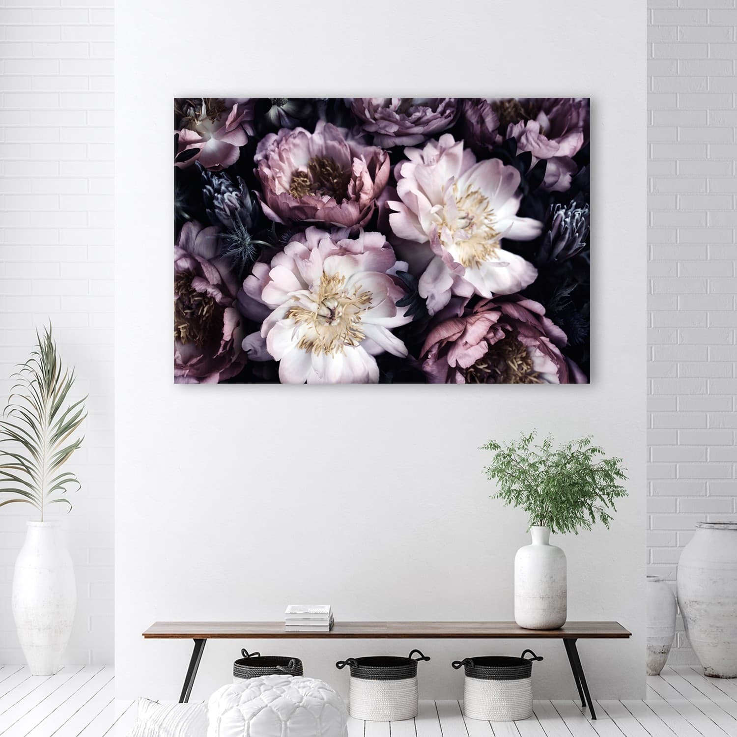 Quadro su tela, Giardino vintage per bouquet di fiori in Poster e stampe Collezione Casa - Trebisacce, commercioVirtuoso.it