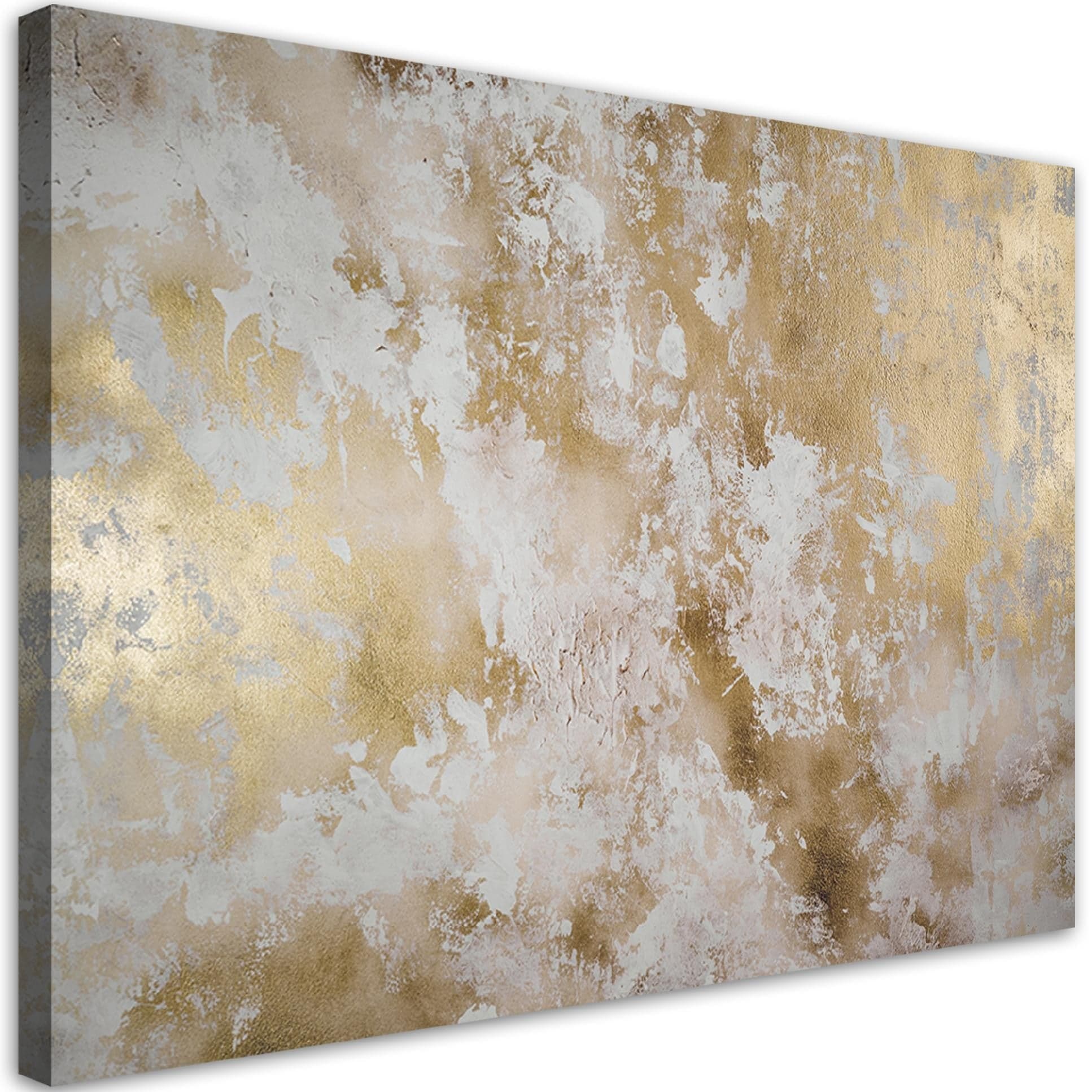 Quadro su tela, Astrazione dorata in Poster e stampe Collezione Casa - Trebisacce, commercioVirtuoso.it