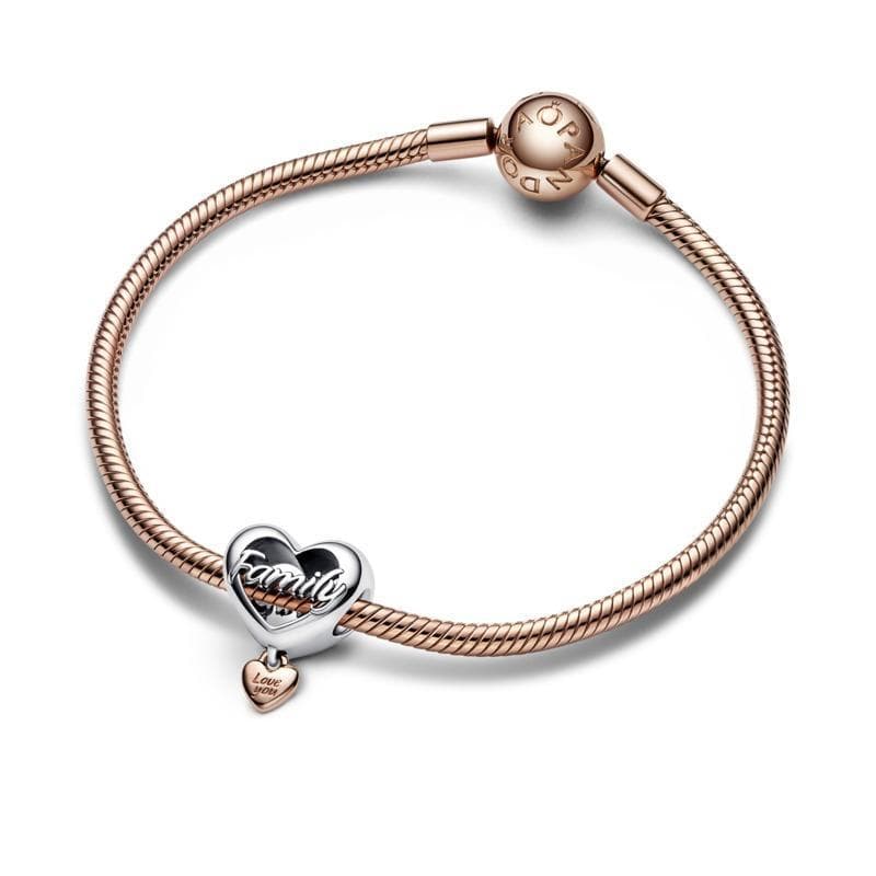 Pandora - Charm Openwork Family in Bead Charm Alba Gioielli - Casoria, commercioVirtuoso.it