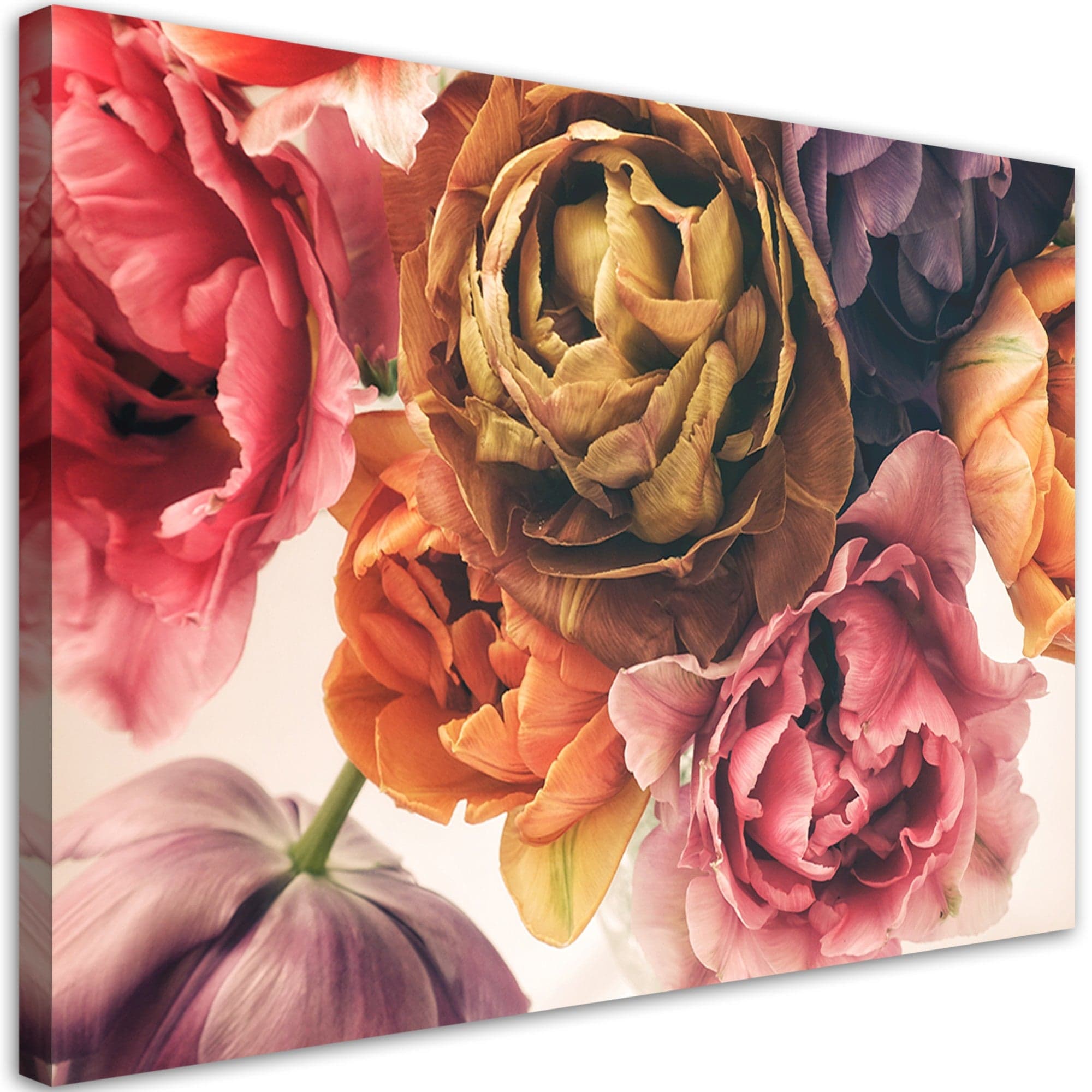 Quadro su tela, Un bouquet di fiori colorati in Poster e stampe Collezione Casa - Trebisacce, commercioVirtuoso.it