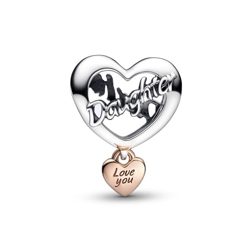 Pandora - Charm Openwork Daughter in Bead Charm Alba Gioielli - Casoria, commercioVirtuoso.it