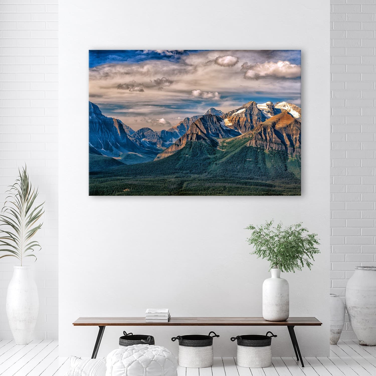 Quadro su tela, Natura del paesaggio di montagna in Poster e stampe Collezione Casa - Trebisacce, commercioVirtuoso.it