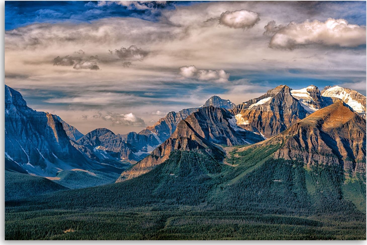 Quadro su tela, Natura del paesaggio di montagna in Poster e stampe Collezione Casa - Trebisacce, commercioVirtuoso.it