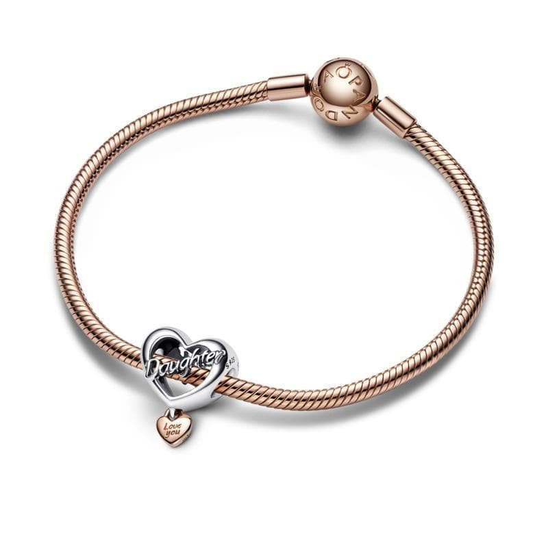Pandora - Charm Openwork Daughter in Bead Charm Alba Gioielli - Casoria, commercioVirtuoso.it