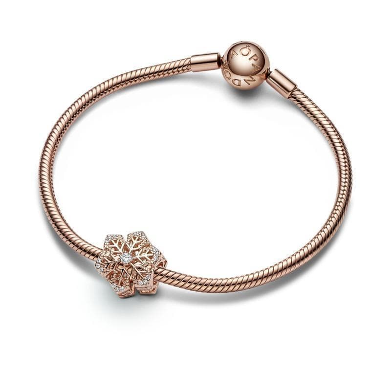 Pandora - Charm Fiocco di Neve Luminoso in Bead Charm Alba Gioielli - Casoria, commercioVirtuoso.it