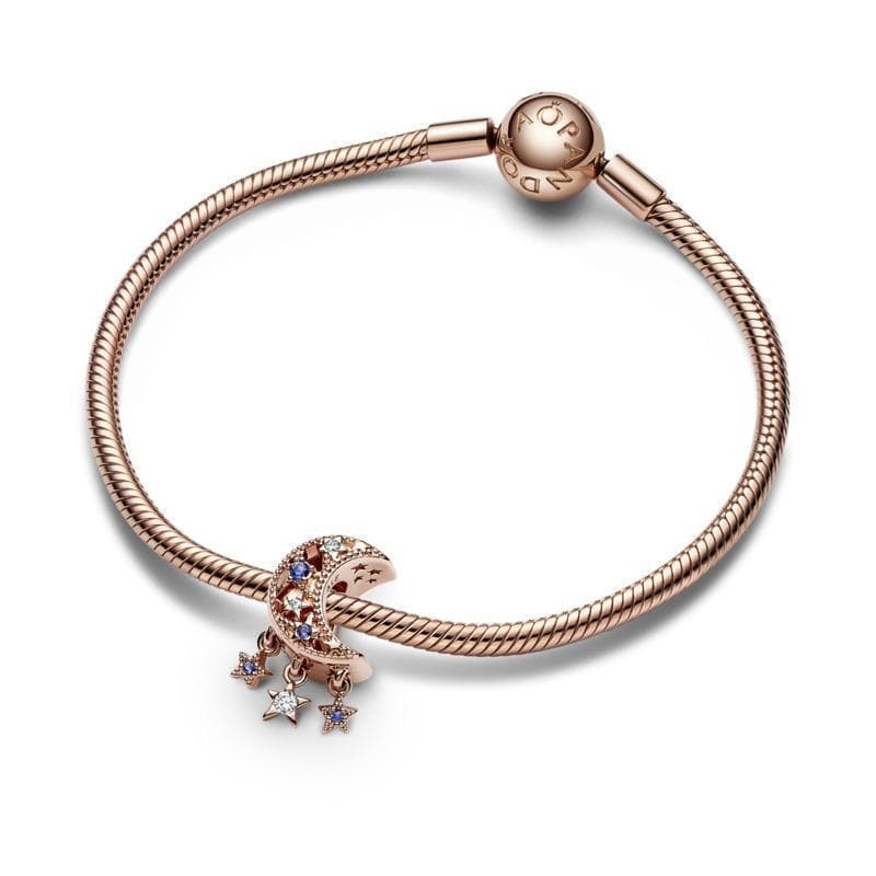 Pandora - Charm Luna e Stelle in Bead Charm Alba Gioielli - Casoria, commercioVirtuoso.it