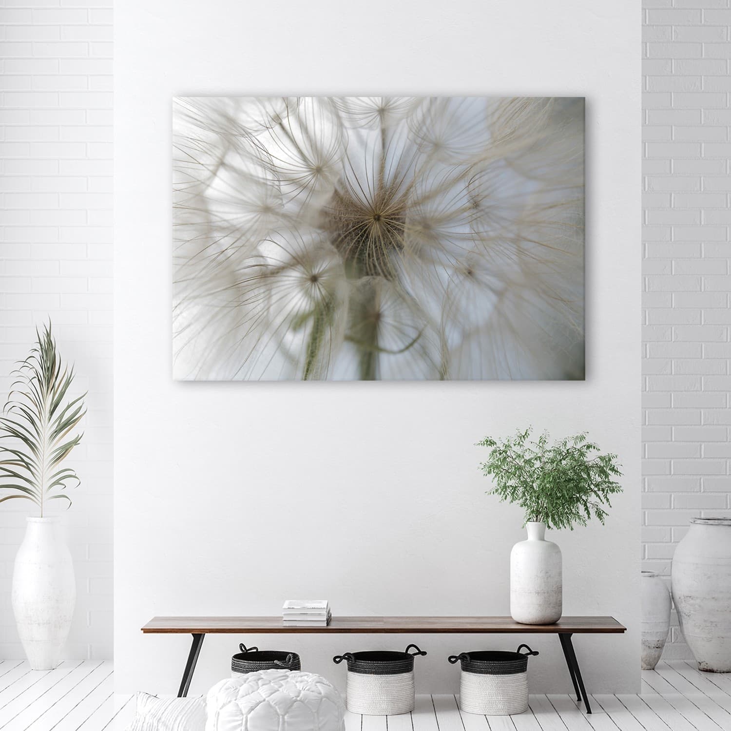Quadro su tela, Dente di leone su scala macro in Poster e stampe Collezione Casa - Trebisacce, commercioVirtuoso.it