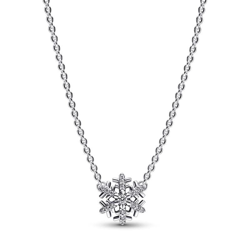 Pandora - Collana Fiocco di Neve Luminoso