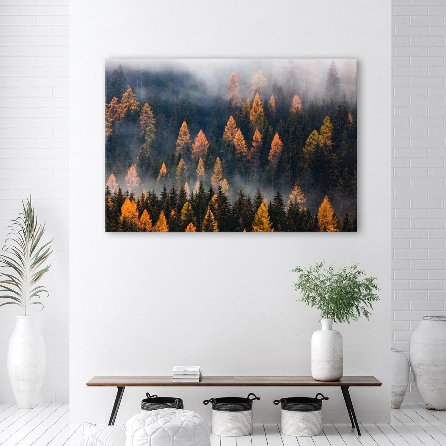 Quadro su tela, Alberi autunnali in Poster e stampe Collezione Casa - Trebisacce, commercioVirtuoso.it