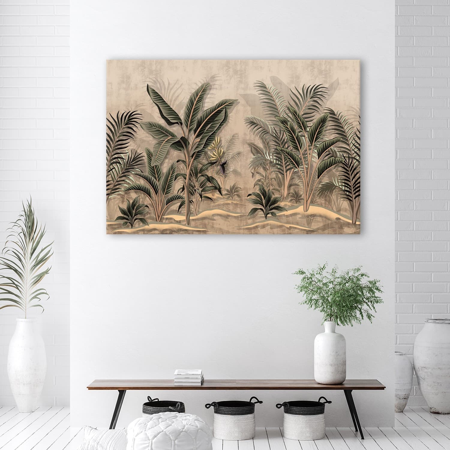 Quadro su tela, Foresta pluviale tropicale in Poster e stampe Collezione Casa - Trebisacce, commercioVirtuoso.it