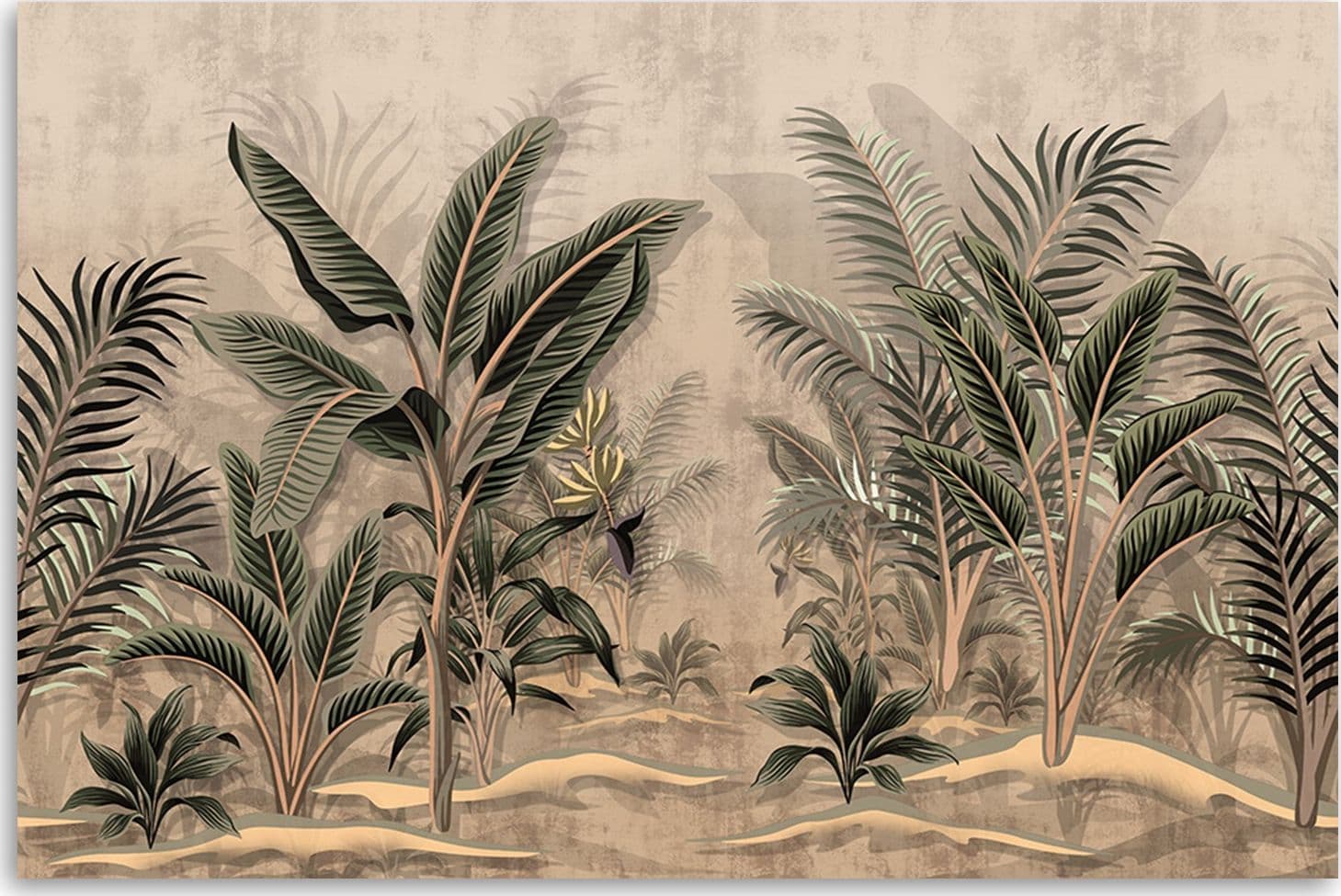 Quadro su tela, Foresta pluviale tropicale in Poster e stampe Collezione Casa - Trebisacce, commercioVirtuoso.it