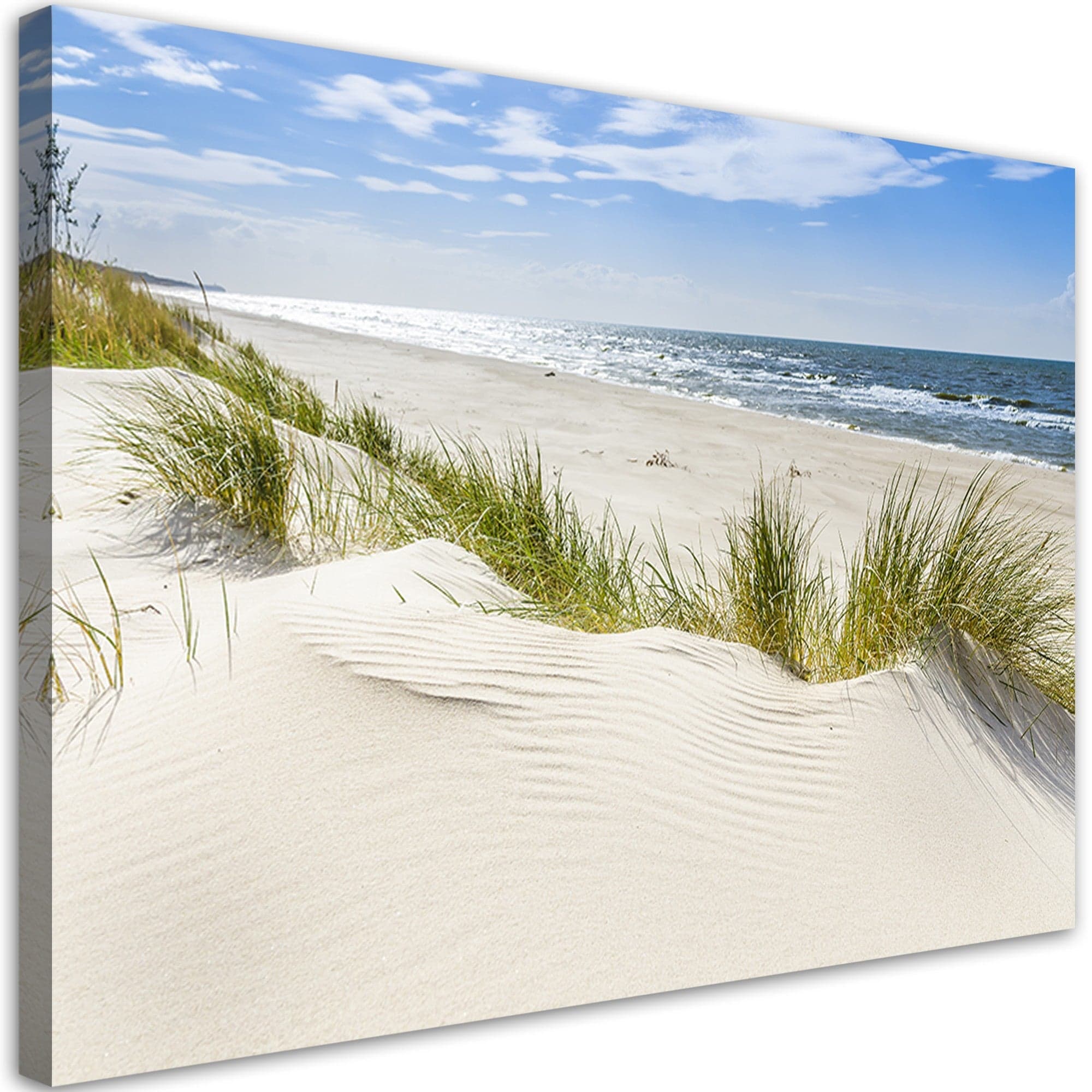 Quadro su tela, Bałtyk Landscape Beach Sea in Poster e stampe Collezione Casa - Trebisacce, commercioVirtuoso.it