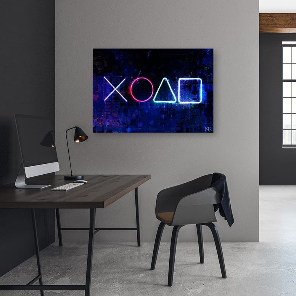 Quadro su tela, Pulsanti per il controller in Poster e stampe Collezione Casa - Trebisacce, commercioVirtuoso.it