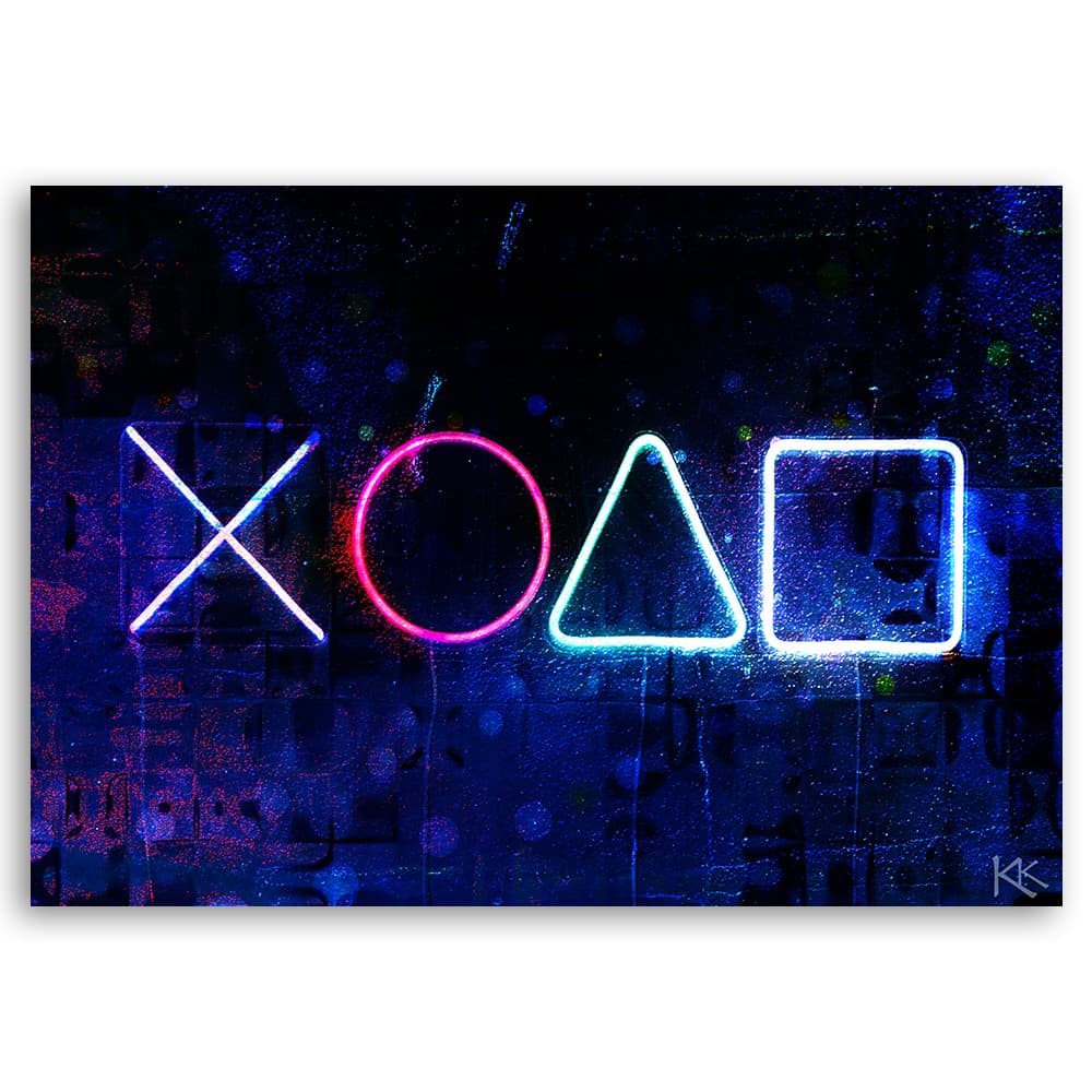 Quadro su tela, Pulsanti per il controller in Poster e stampe Collezione Casa - Trebisacce, commercioVirtuoso.it