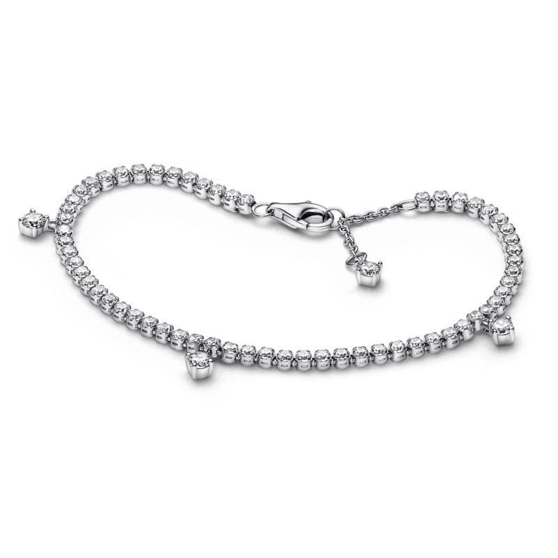 Pandora - Bracciale Tennis con Gocce Luminose