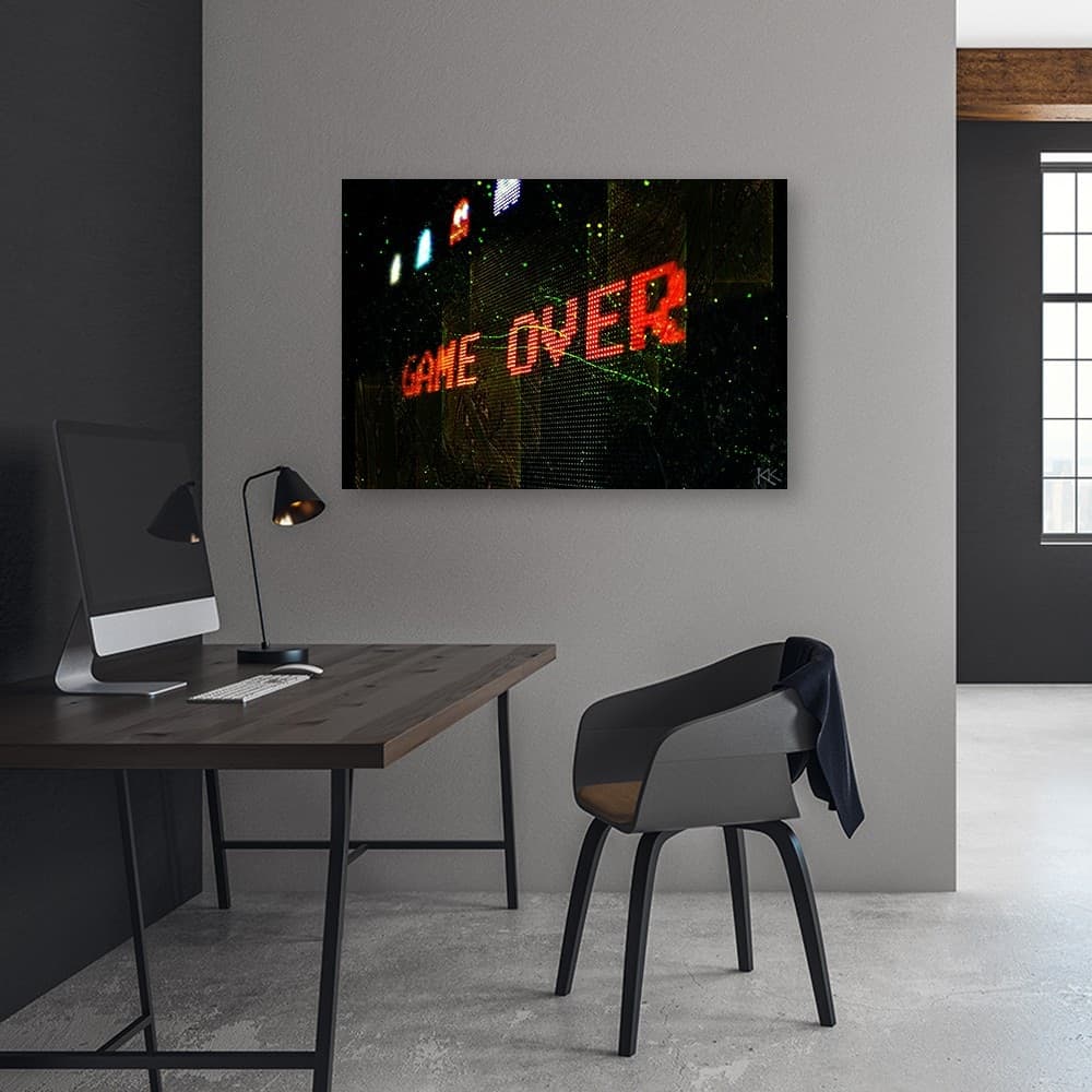 Quadro su tela, Gioco sul giocatore in Poster e stampe Collezione Casa - Trebisacce, commercioVirtuoso.it