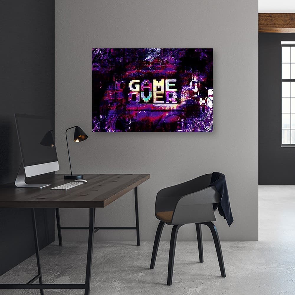 Quadro su tela, Gioco astratto su iscrizione in Poster e stampe Collezione Casa - Trebisacce, commercioVirtuoso.it