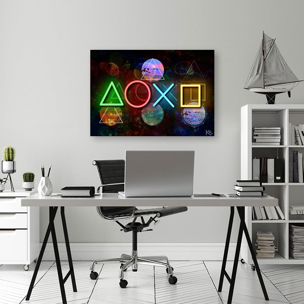 Quadro su tela, Console di gioco in Poster e stampe Collezione Casa - Trebisacce, commercioVirtuoso.it