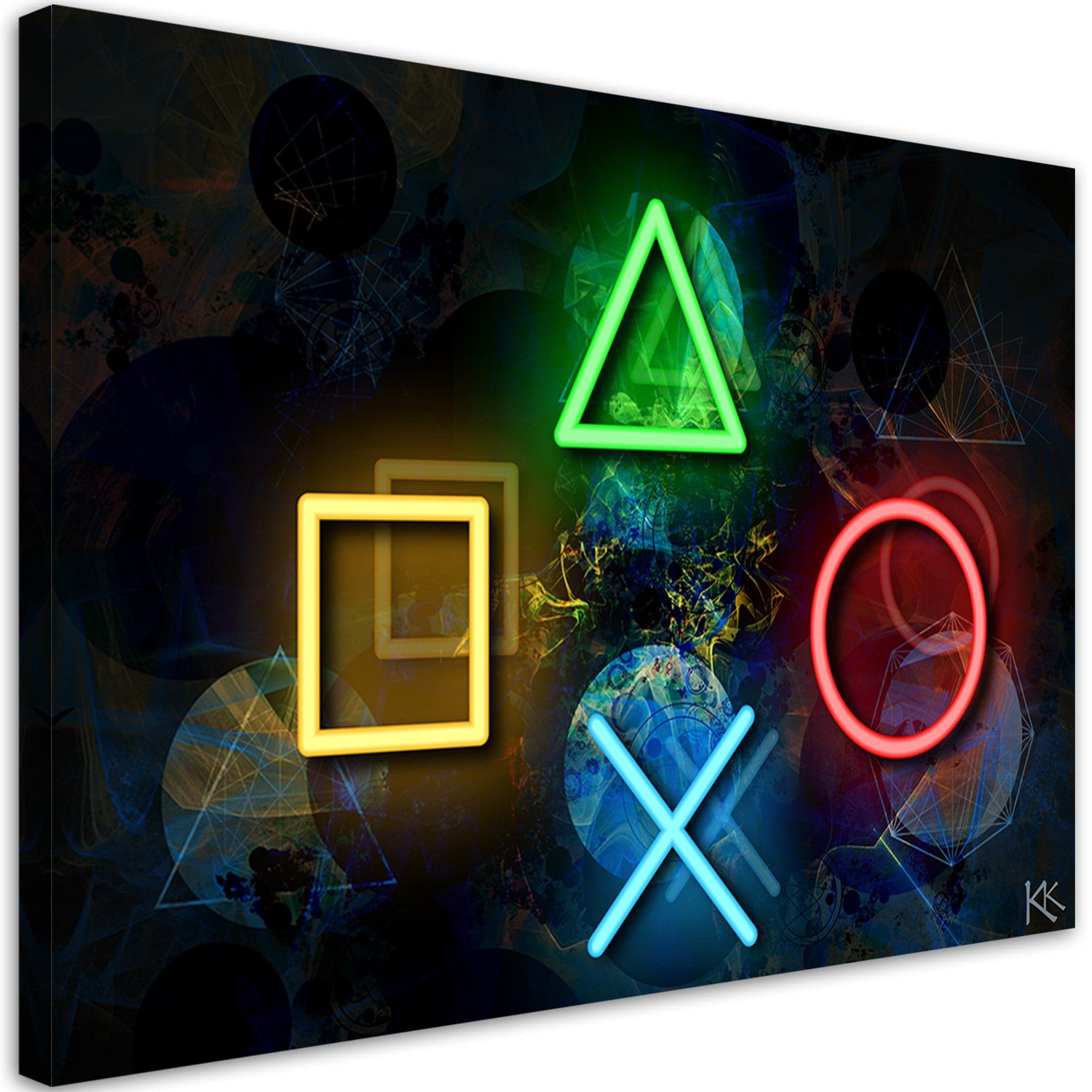 Quadro su tela, Pulsanti per il controller in Poster e stampe Collezione Casa - Trebisacce, commercioVirtuoso.it
