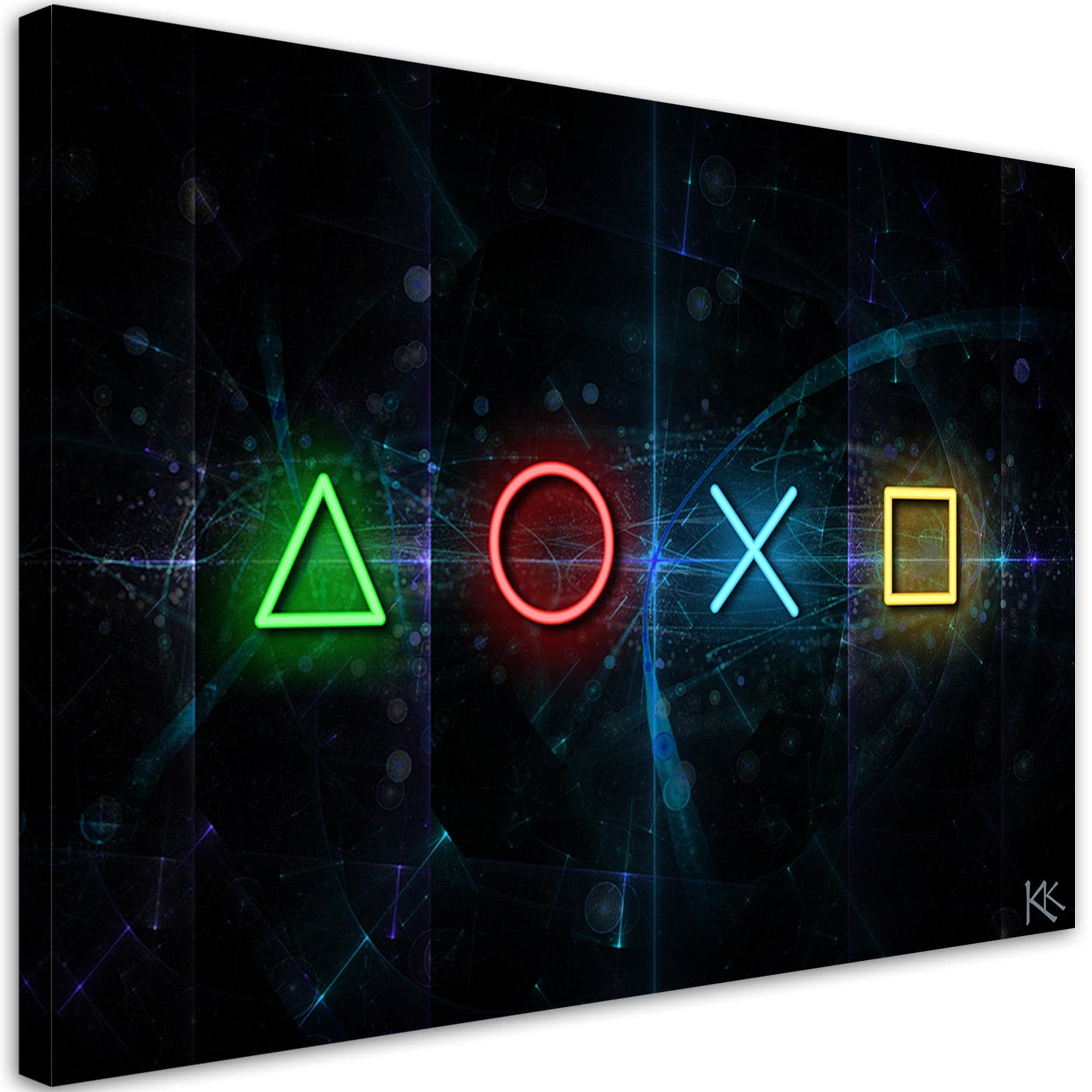 Quadro su tela, Pulsanti per il controller in Poster e stampe Collezione Casa - Trebisacce, commercioVirtuoso.it