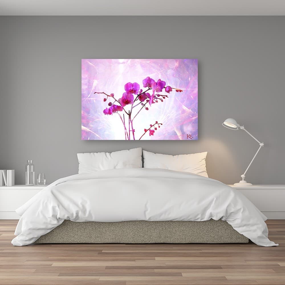 Quadro su tela, Orchidea essenziale in Poster e stampe Collezione Casa - Trebisacce, commercioVirtuoso.it