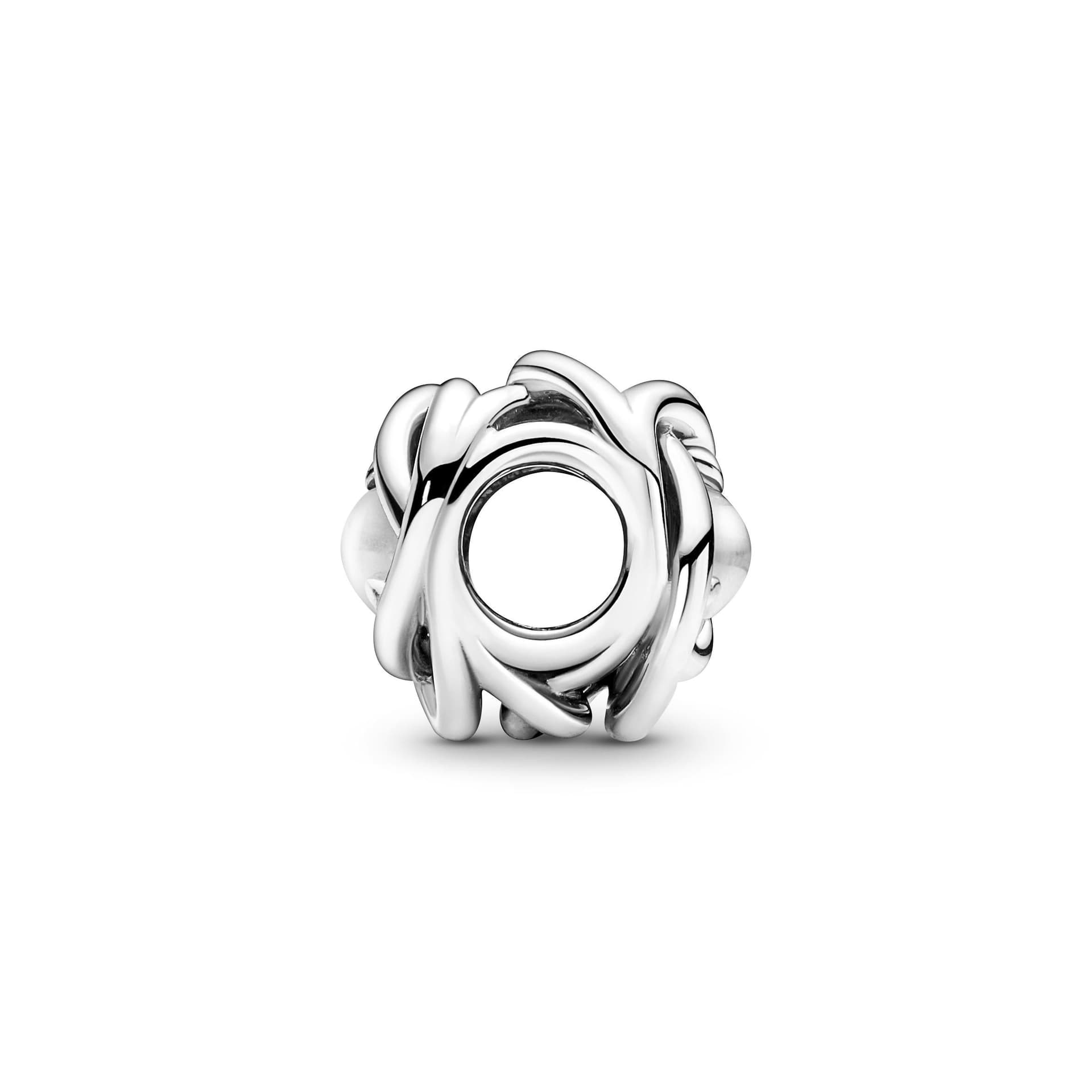 Pandora - Charm Cerchio Eterno Bianco Aprile in Bead Charm Alba Gioielli - Casoria, commercioVirtuoso.it