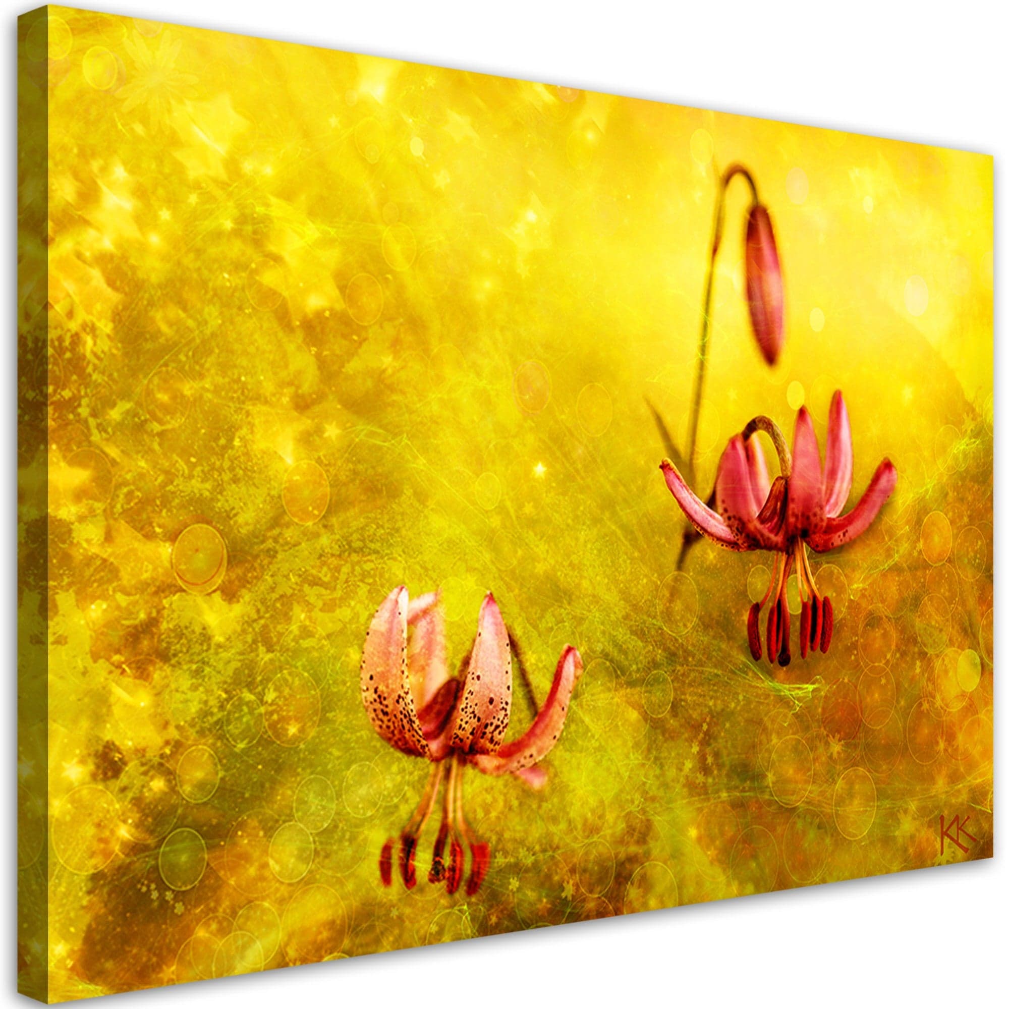 Quadro su tela, Fiori tuli appassiti in Poster e stampe Collezione Casa - Trebisacce, commercioVirtuoso.it