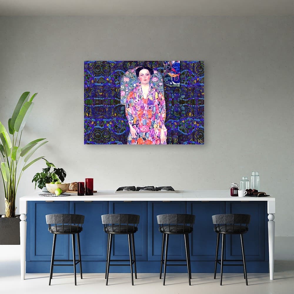 Quadro su tela, Ritratto di Eugenia Primaves in Poster e stampe Collezione Casa - Trebisacce, commercioVirtuoso.it