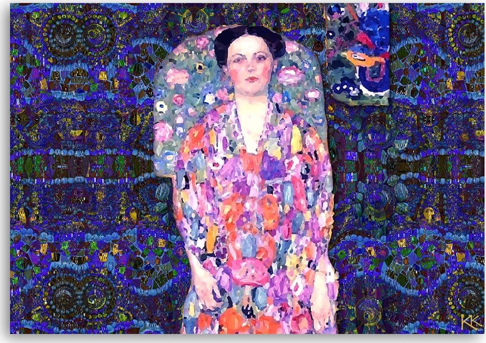 Quadro su tela, Ritratto di Eugenia Primaves in Poster e stampe Collezione Casa - Trebisacce, commercioVirtuoso.it