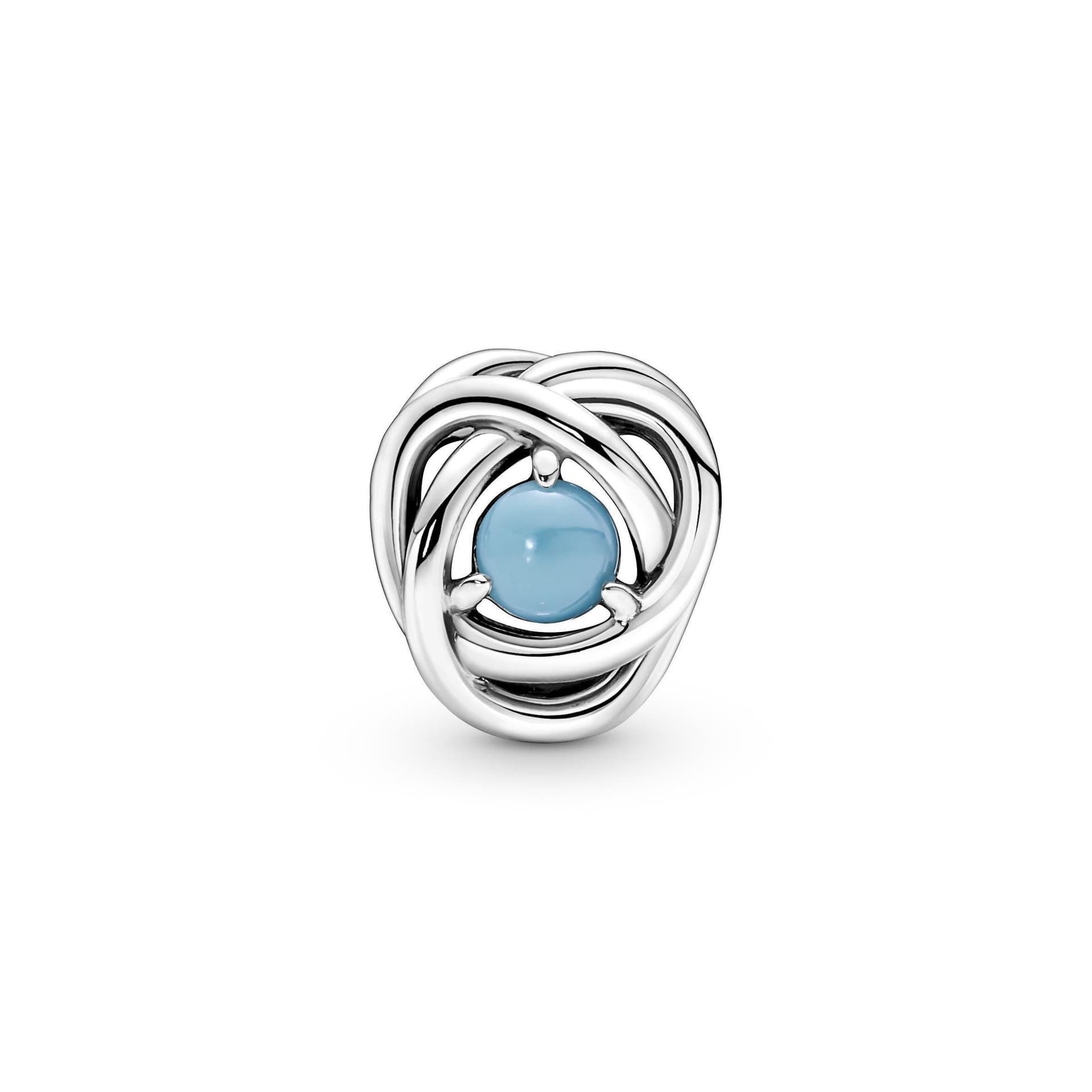 Pandora - Charm Cerchio Eterno Turchese Dicembre in Bead Charm Alba Gioielli - Casoria, commercioVirtuoso.it
