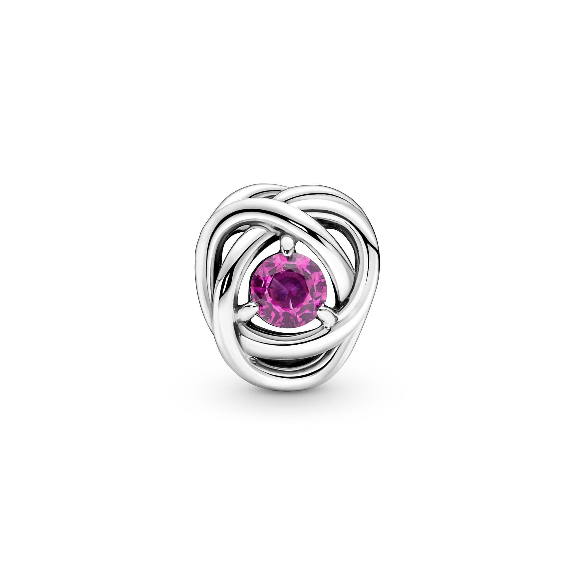 Pandora - Charm Cerchio Eterno Rosa Ottobre in Bead Charm Alba Gioielli - Casoria, commercioVirtuoso.it