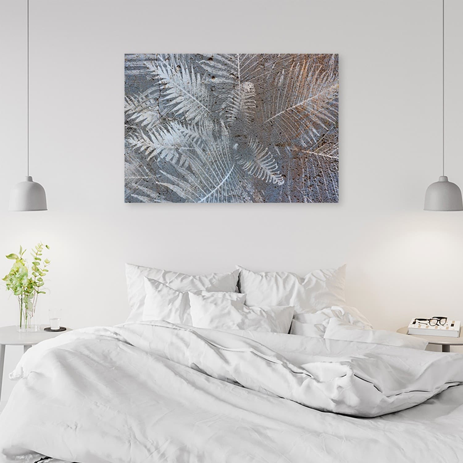 Quadro su tela, Foglie di felce in Poster e stampe Collezione Casa - Trebisacce, commercioVirtuoso.it