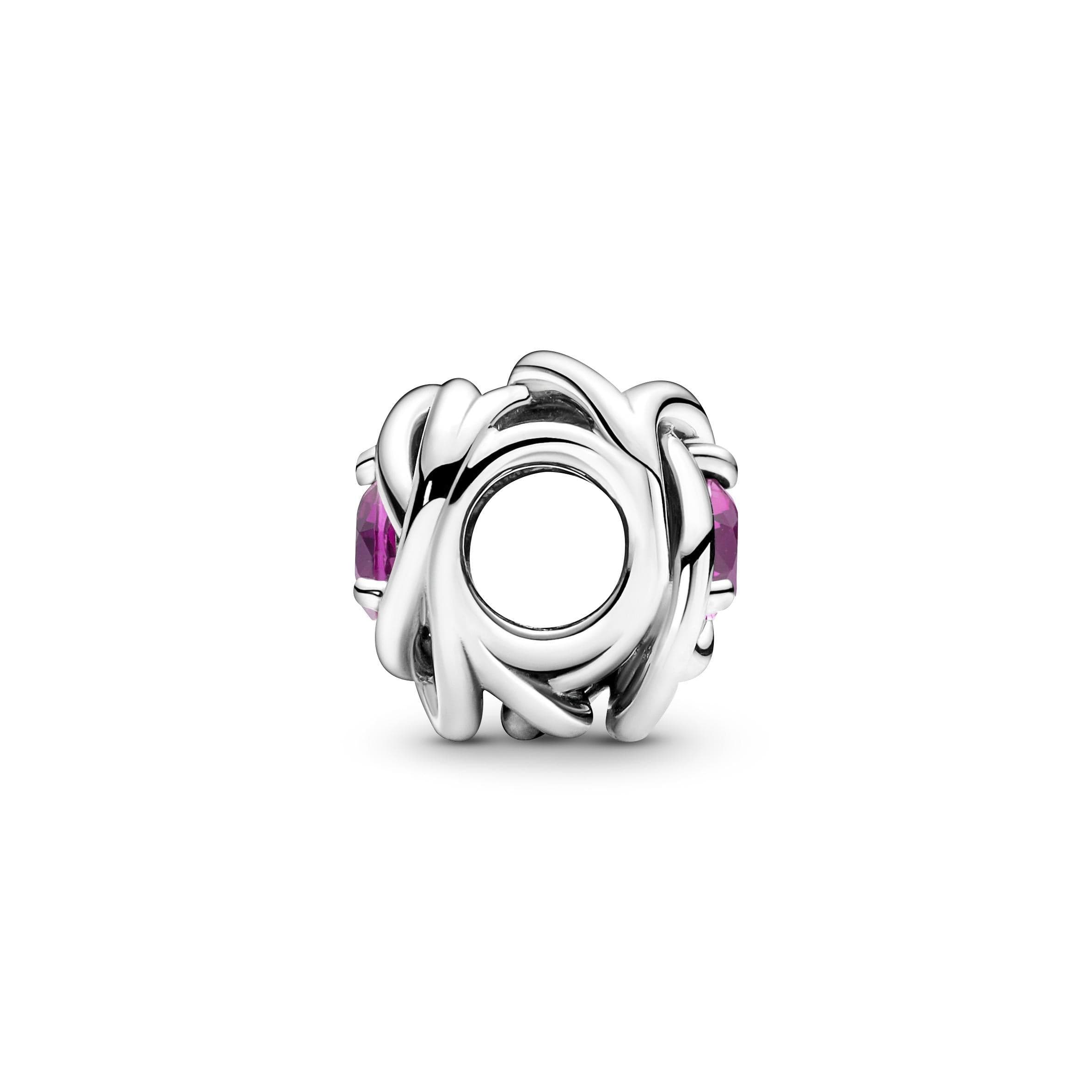 Pandora - Charm Cerchio Eterno Rosa Ottobre in Bead Charm Alba Gioielli - Casoria, commercioVirtuoso.it
