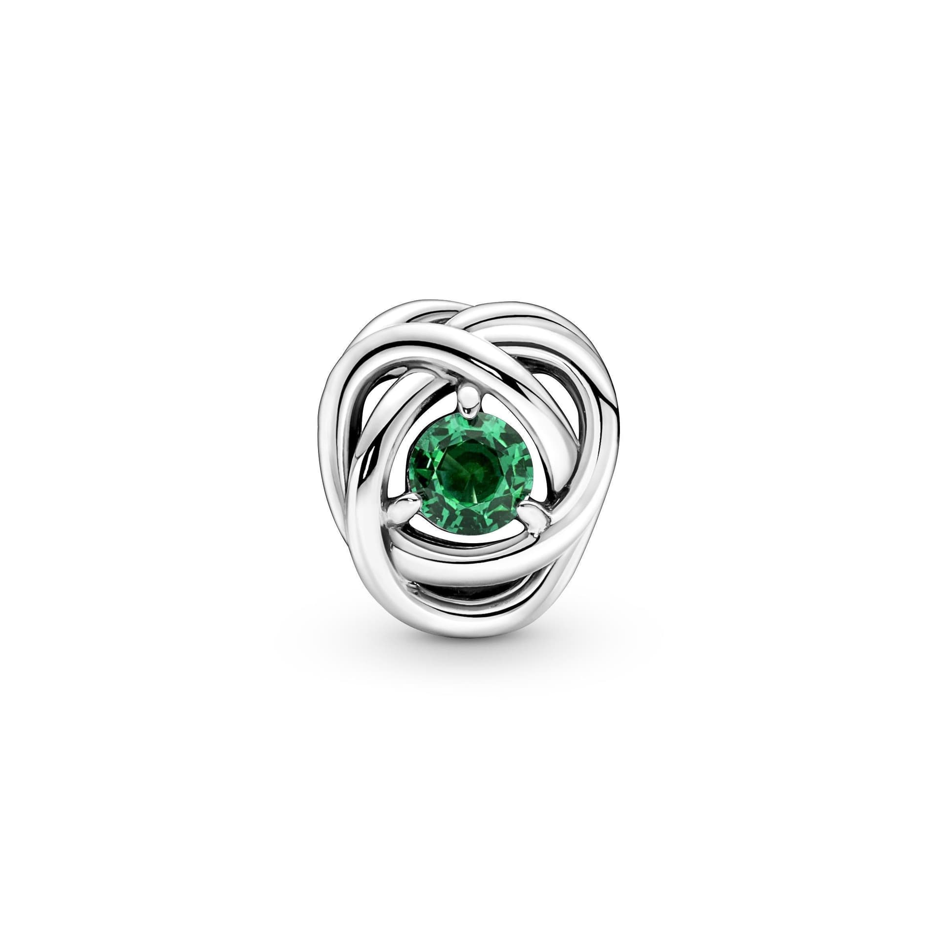 Pandora - Charm Cerchio Eterno Verde Scuro Maggio in Bead Charm Alba Gioielli - Casoria, commercioVirtuoso.it