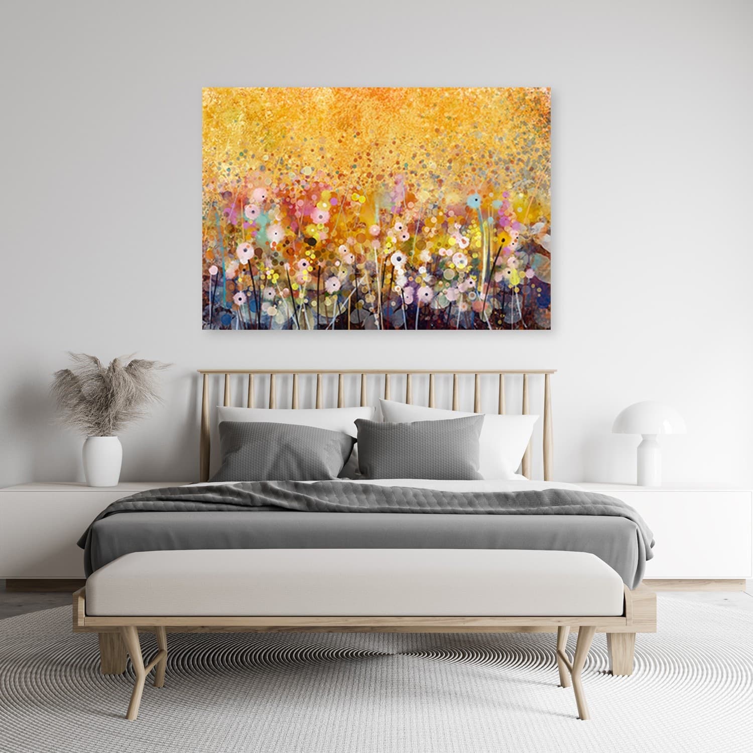 Quadro su tela, Flowers Meadow Nature in Poster e stampe Collezione Casa - Trebisacce, commercioVirtuoso.it