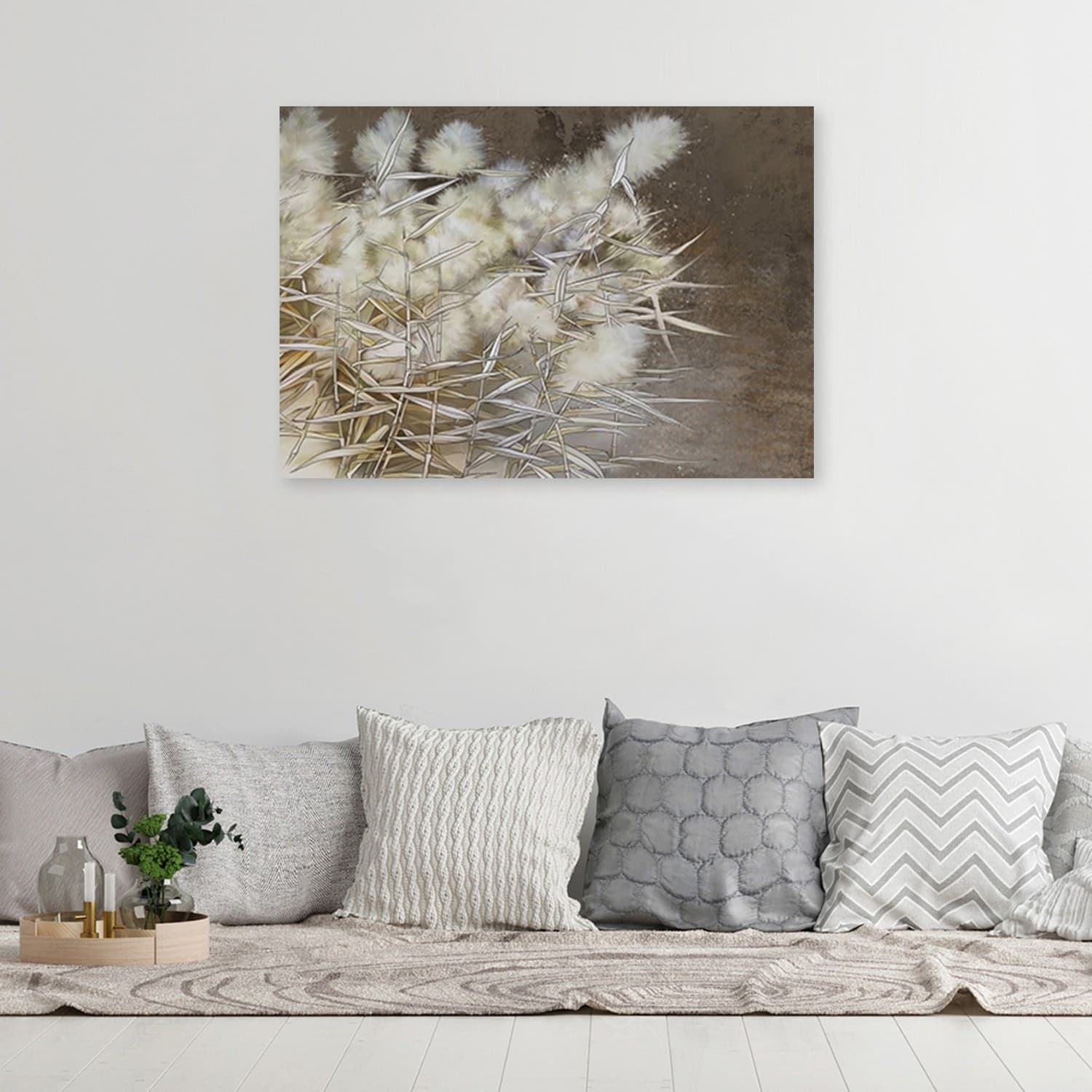 Quadro su tela, Cane Boho Grass in Poster e stampe Collezione Casa - Trebisacce, commercioVirtuoso.it
