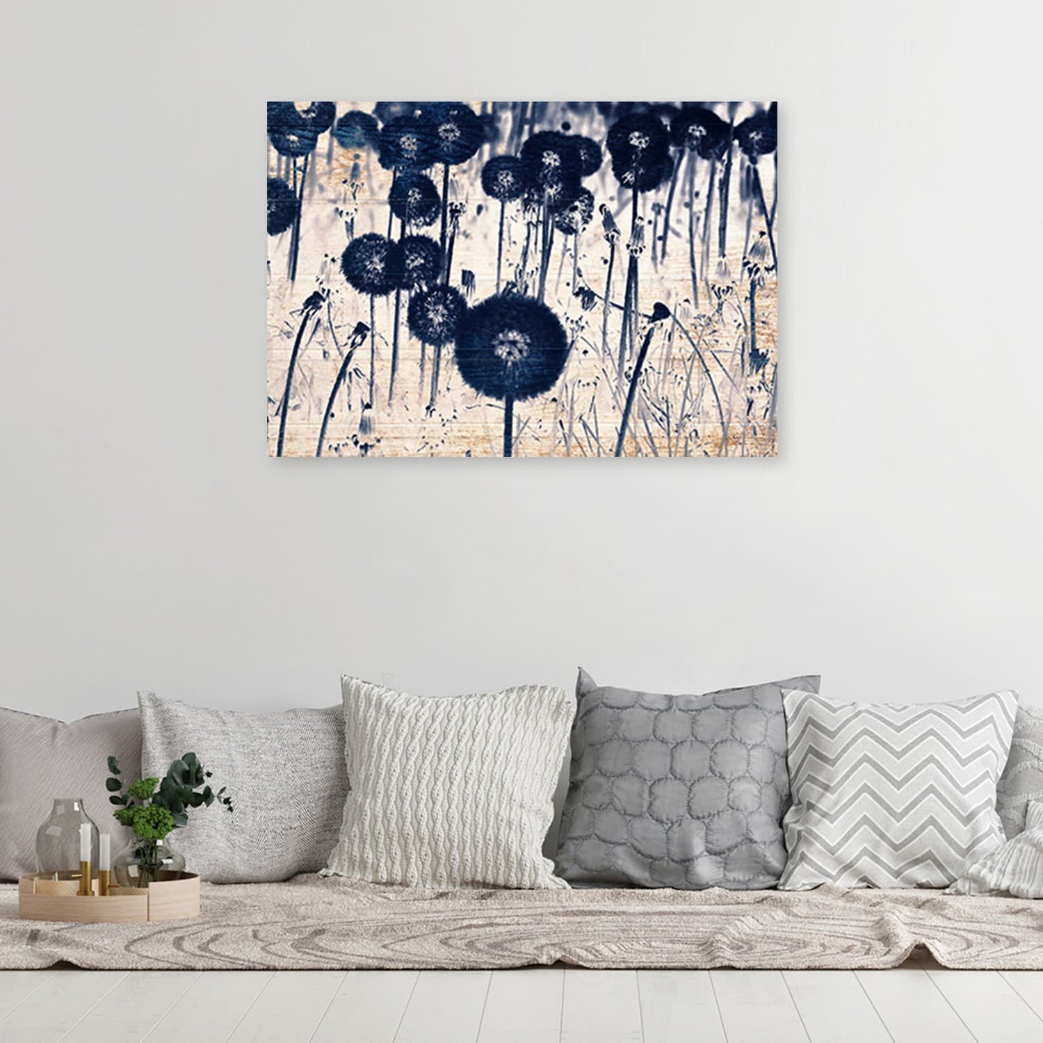 Quadro su tela, Denti di leone su vecchie schede in Poster e stampe Collezione Casa - Trebisacce, commercioVirtuoso.it
