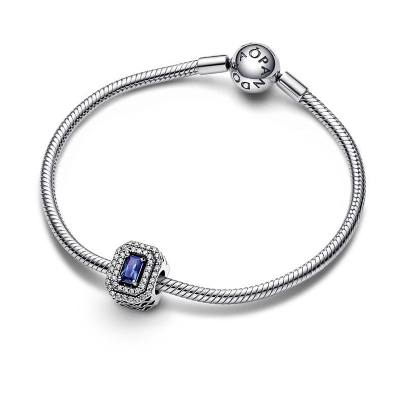 Pandora - Charm Pavè e Pietra Blu in Bead Charm Alba Gioielli - Casoria, commercioVirtuoso.it