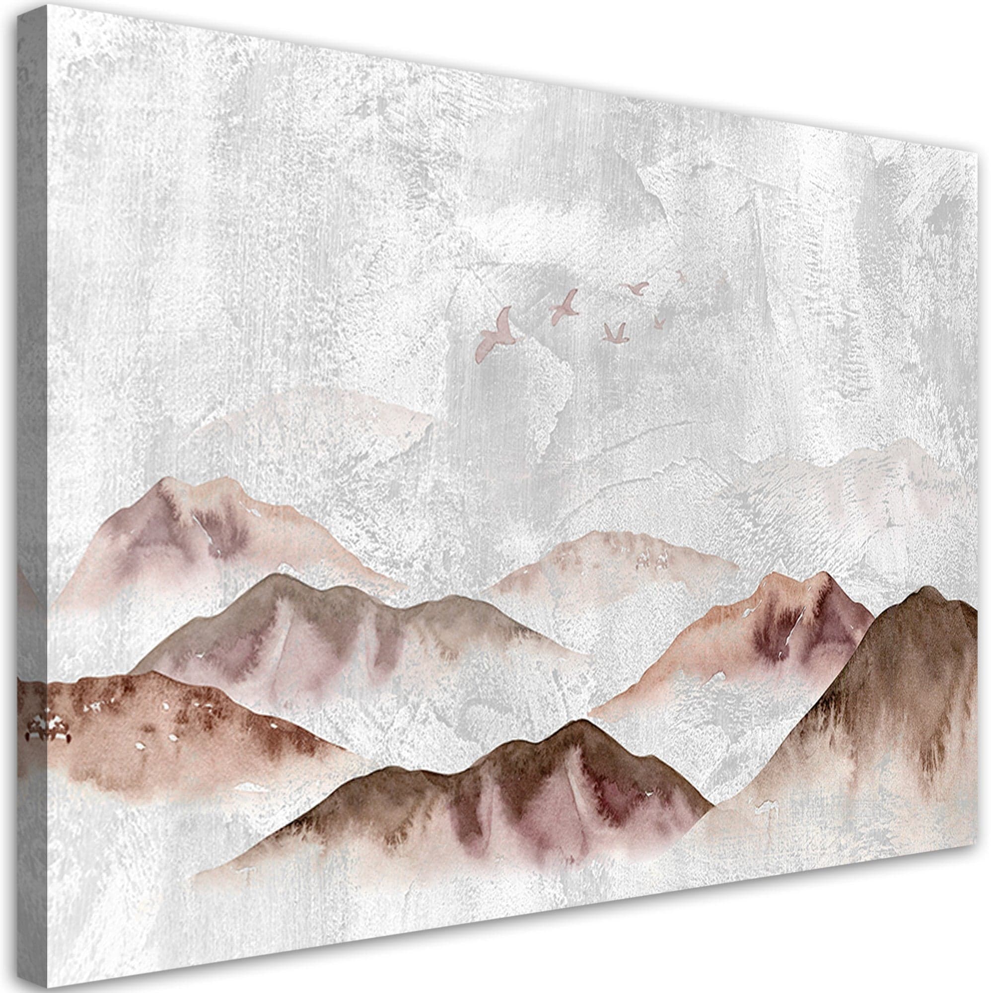 Quadro su tela, Uccelli sulle montagne in Poster e stampe Collezione Casa - Trebisacce, commercioVirtuoso.it