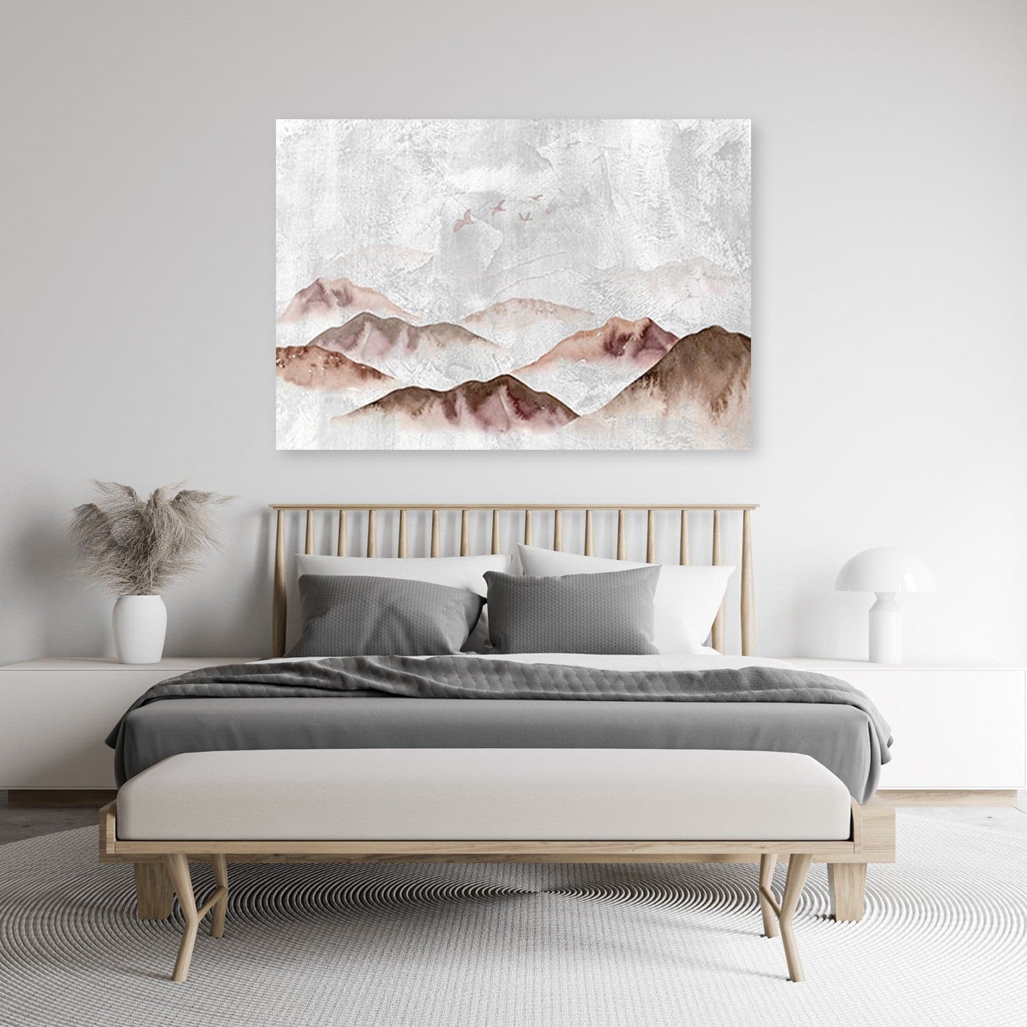 Quadro su tela, Uccelli sulle montagne in Poster e stampe Collezione Casa - Trebisacce, commercioVirtuoso.it