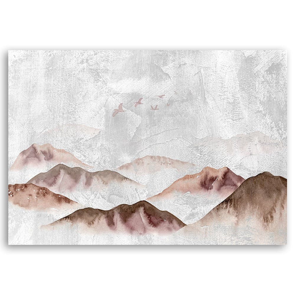 Quadro su tela, Uccelli sulle montagne in Poster e stampe Collezione Casa - Trebisacce, commercioVirtuoso.it
